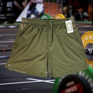 NWT Live Prescribed LRX Green Lightweight Crossfit Training Mens Shorts Size 2XL